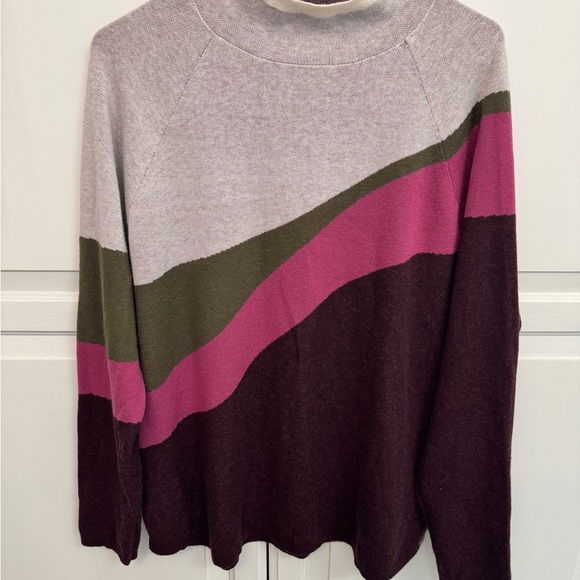 Title nine Sweaters - Title Nine Women's Multicolor Turtleneck Sweater. Wool Blend. Size XL